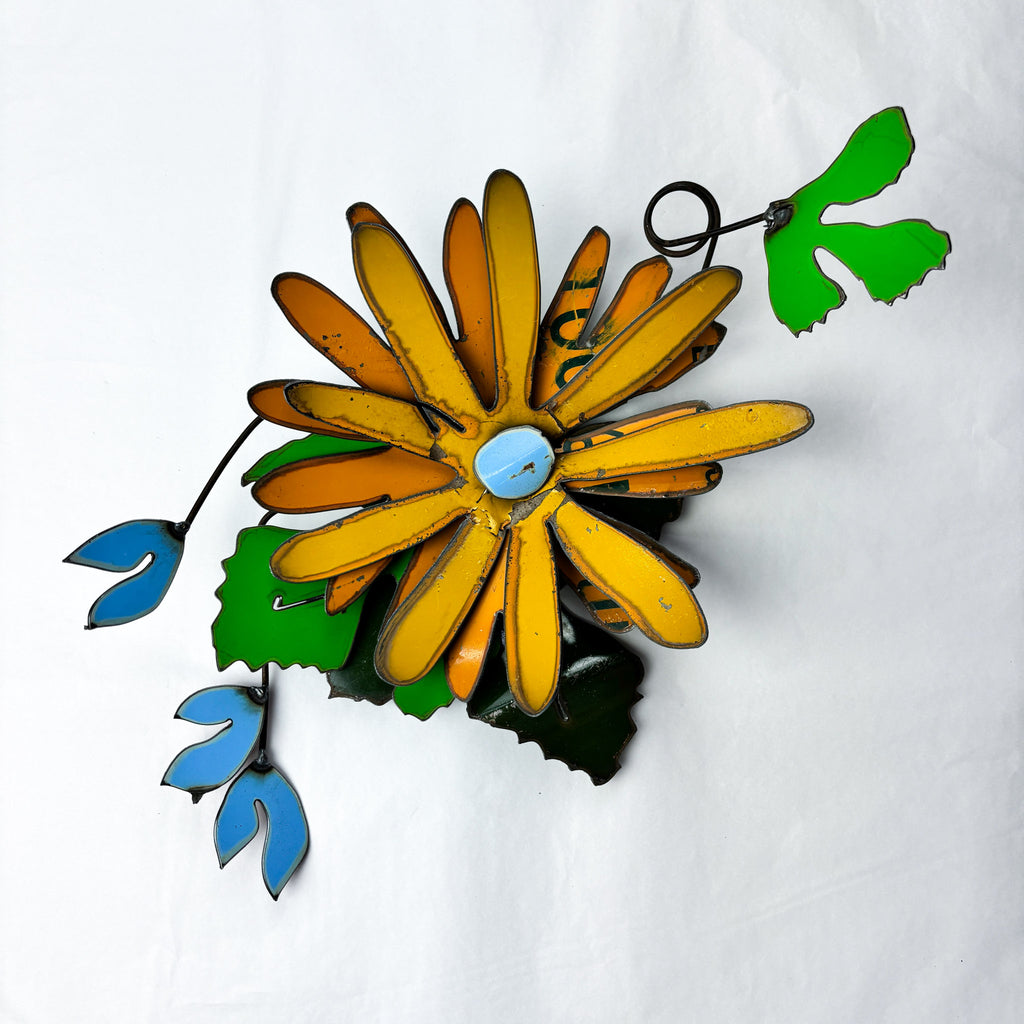 NZ Native Colourful Corsage - Hector's Daisy Design Yellow (K)