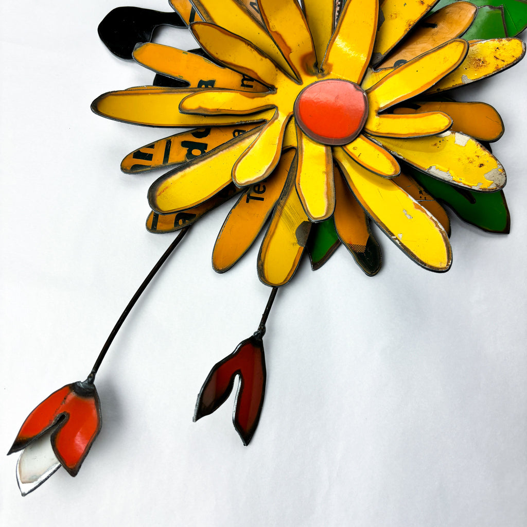 NZ Native Colourful Corsage - Hector's Daisy Design Yellow (A)