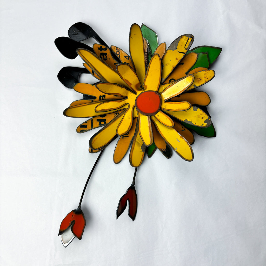 NZ Native Colourful Corsage - Hector's Daisy Design Yellow (A)
