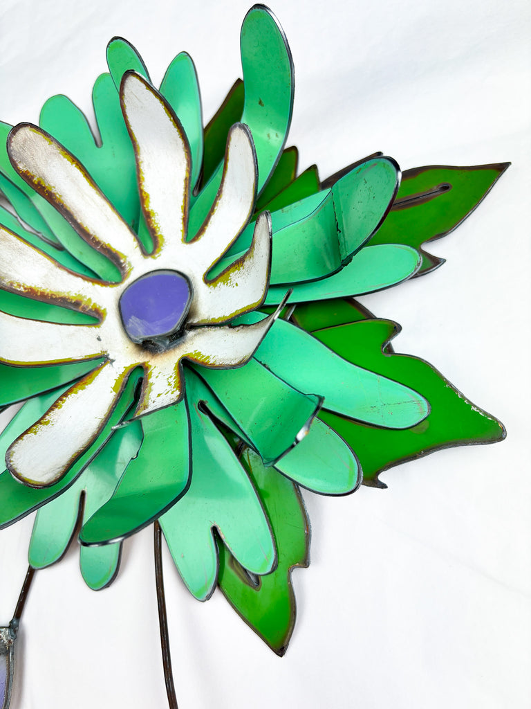 NZ Native Colourful Corsage - Hector's Daisy Design Pale Green (O)