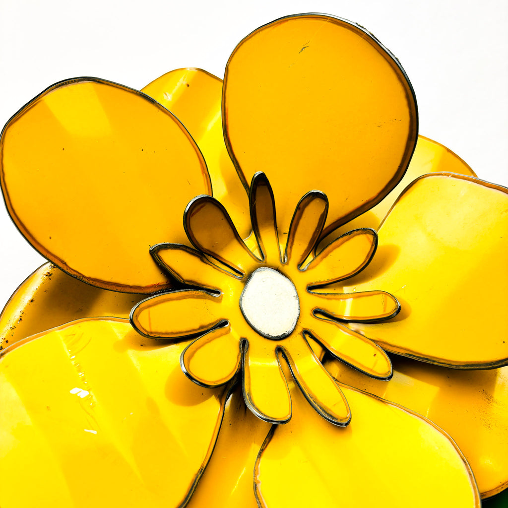 Original Colourful Corsage - Yellow Buttercup Design (C2)