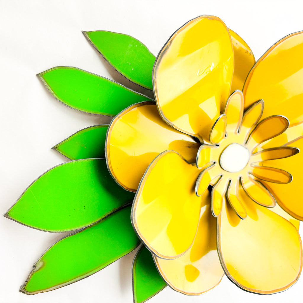 Original Colourful Corsage - Yellow Buttercup Design (C2)