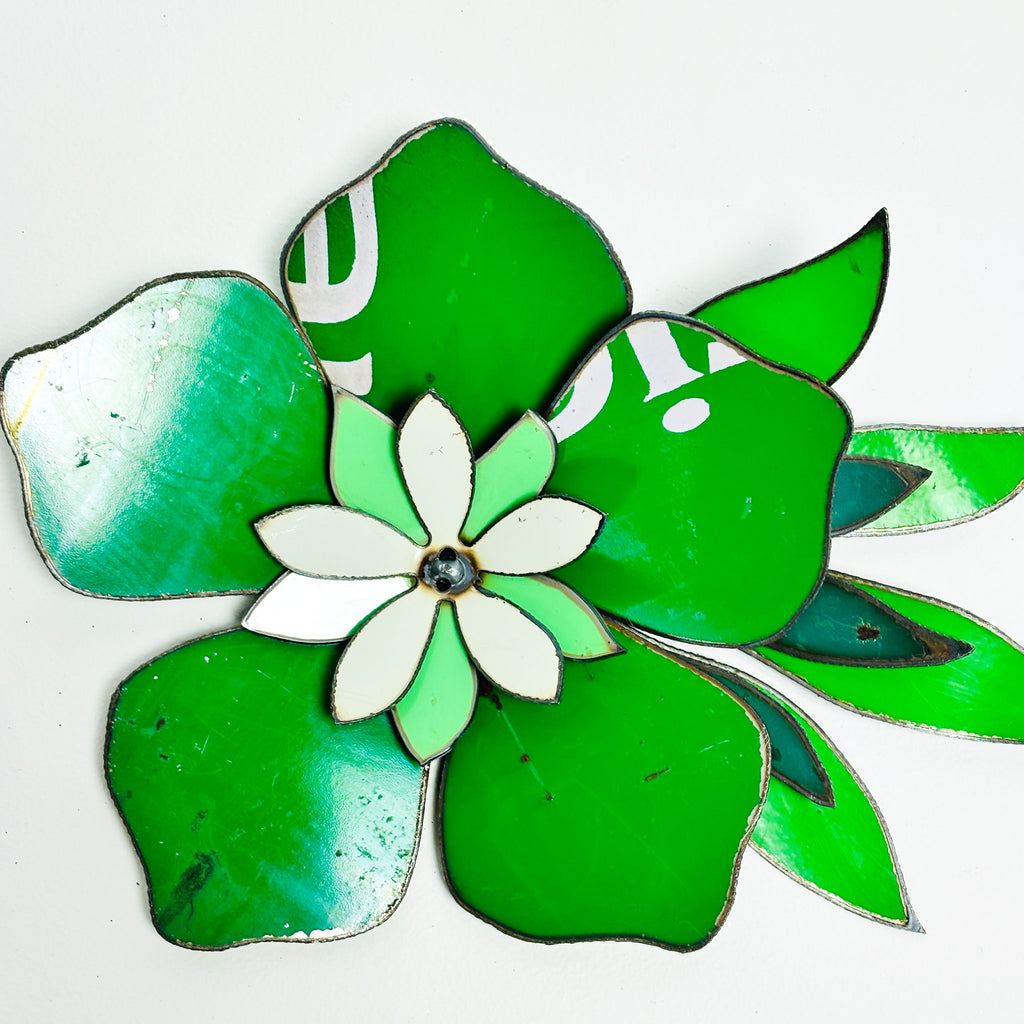 Corsage: Original Frangipani Green White