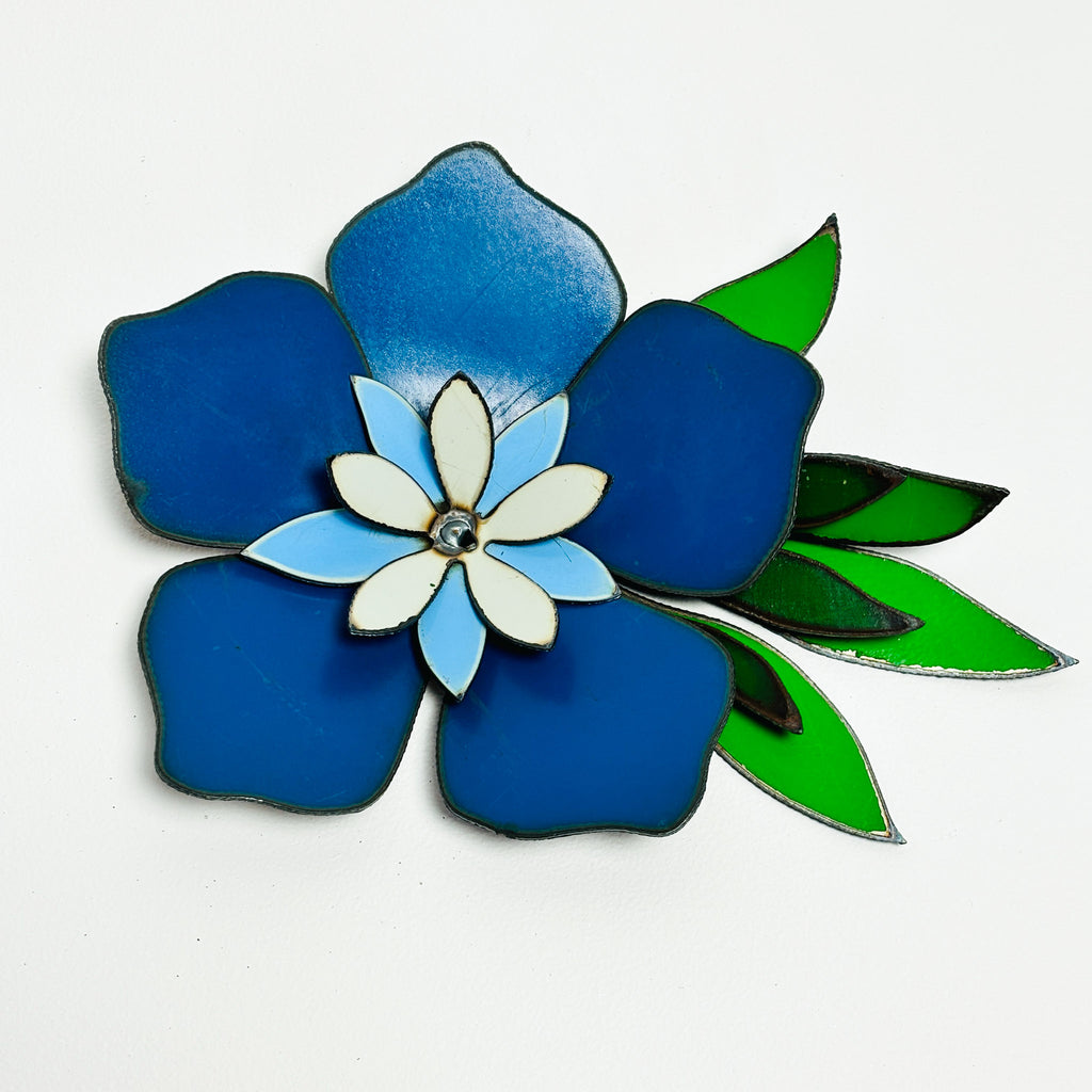 Corsage: Original Frangipani Blue White