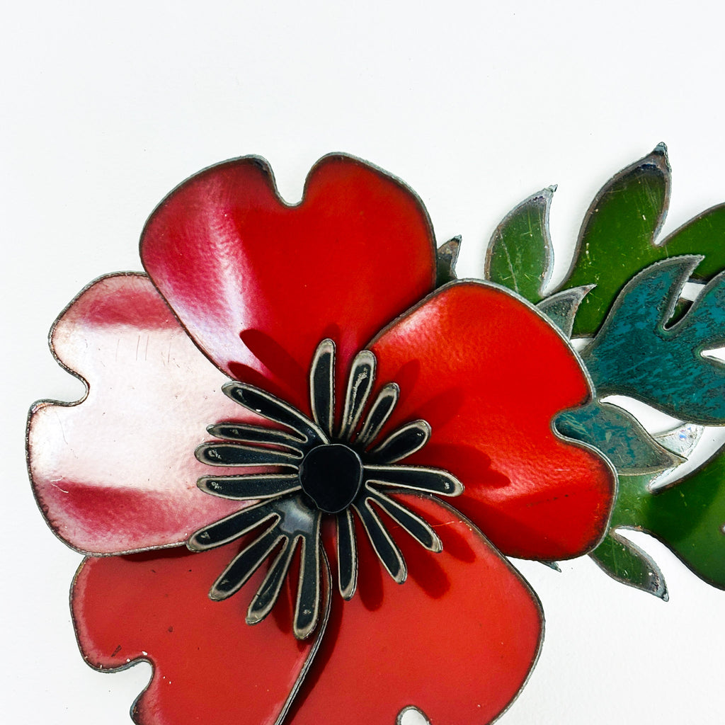 Corsage: Original artwork Poppy Red