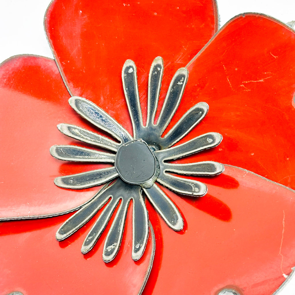 Corsage: Original artwork Poppy Red