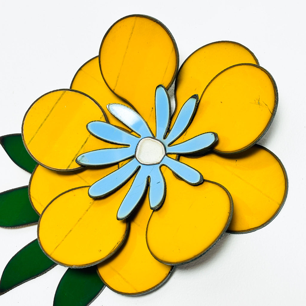 Colourful Corsage - Buttercup Design Yellow