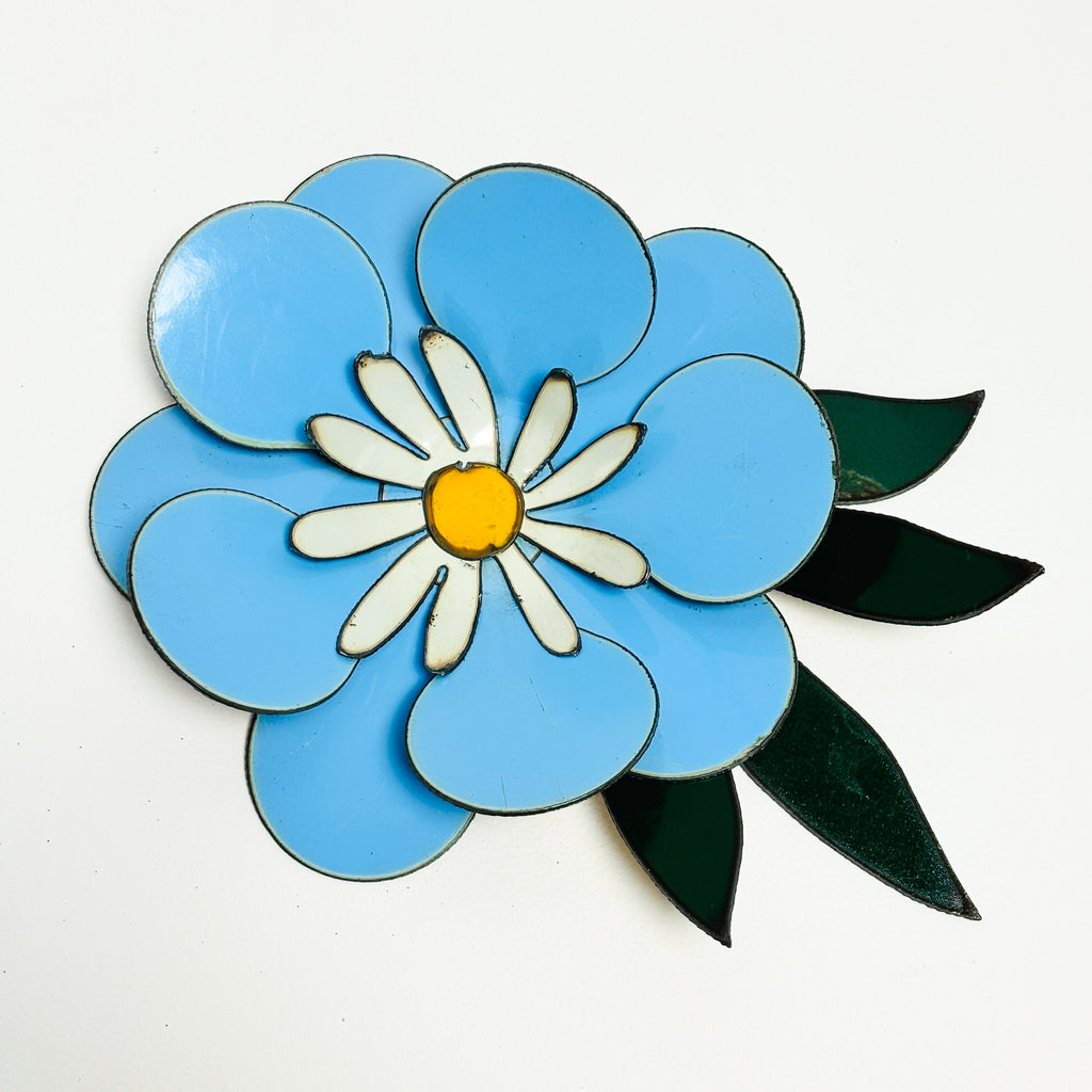 Colourful Corsage - Forget Me Not Design Blue