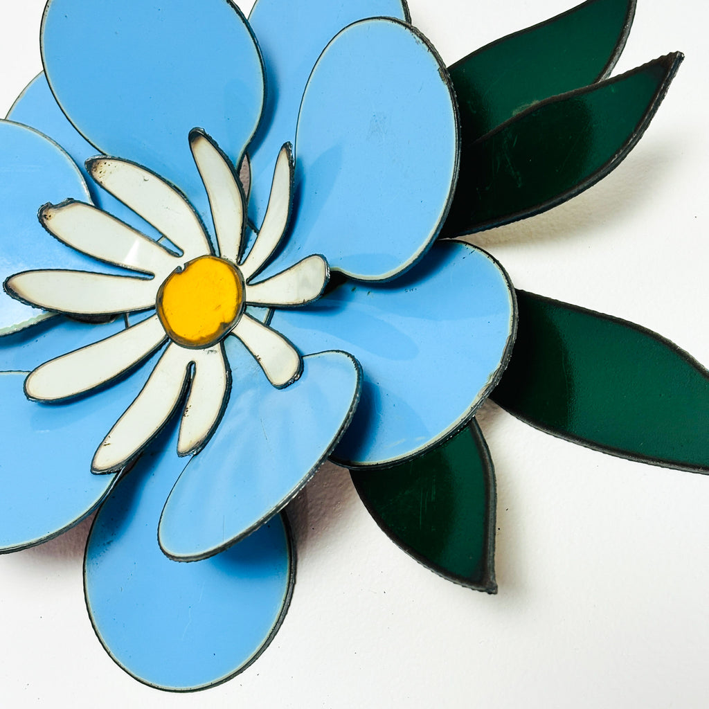 Colourful Corsage - Forget Me Not Design Blue