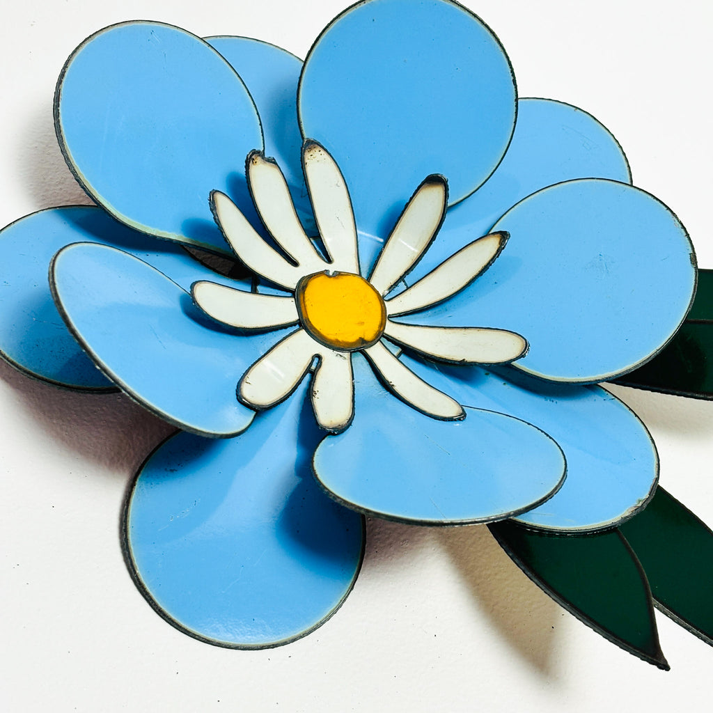 Colourful Corsage - Forget Me Not Design Blue