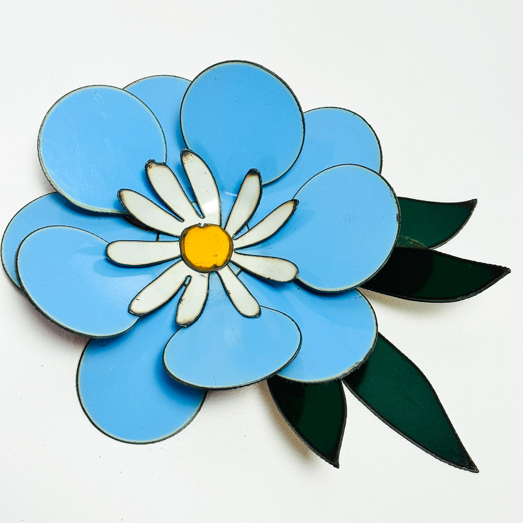 Colourful Corsage - Forget Me Not Design Blue