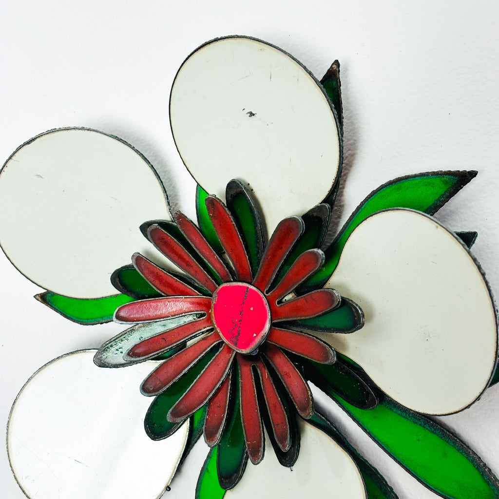 NZ Native Colourful Corsage - Manuka Design White