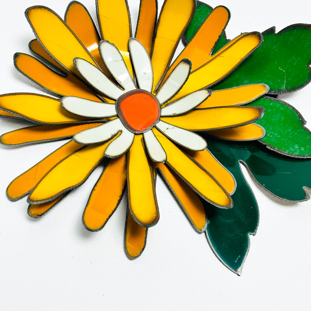 Corsage: Original Artwork Daisy Yellow