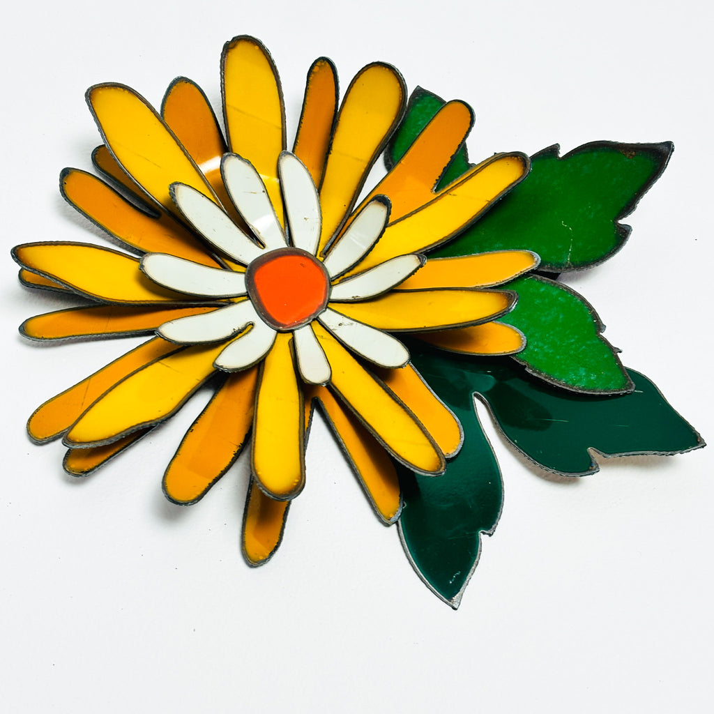 Corsage: Original Artwork Daisy Yellow