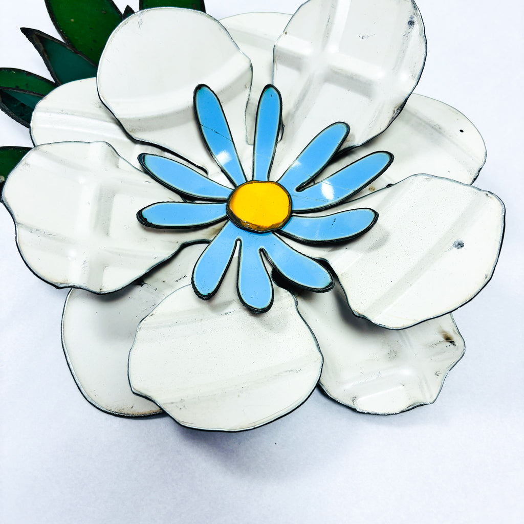 Corsage: Original artwork white Buttercup design