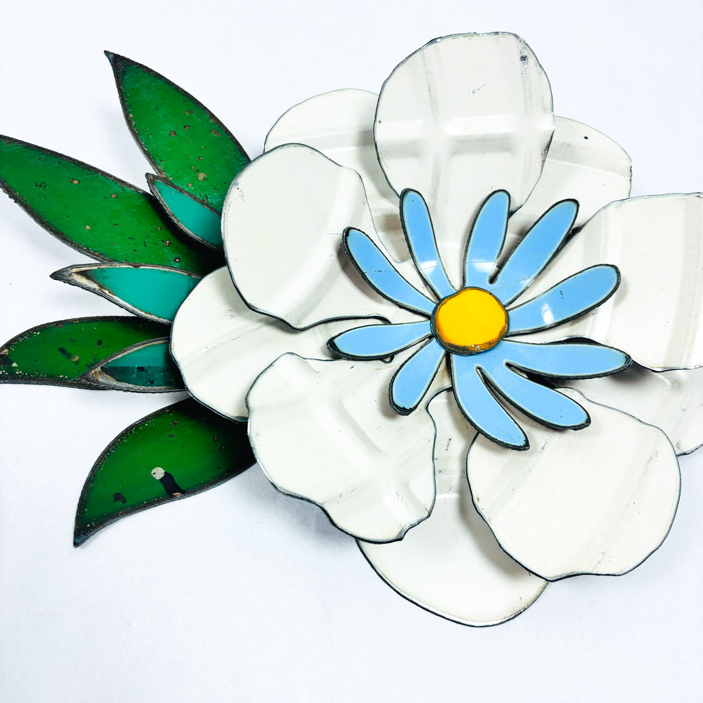 Corsage: Original artwork white Buttercup design