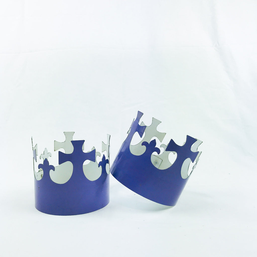 Small Crown Sculpture - Purple