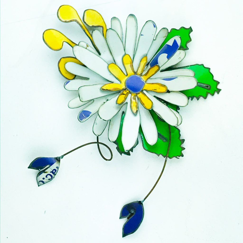 NZ Native Colourful Corsage - Hector's Daisy Design